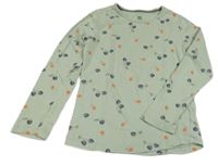 Khaki triko s ostružinami Hema