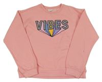 Světlerůžová mikina s nápisem Young Idols