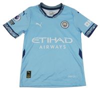 Světlemodrý fotbalový dres s číslem - Manchester City Puma