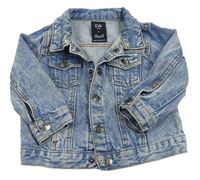 Modrá plísňová riflová bunda Denim Co.