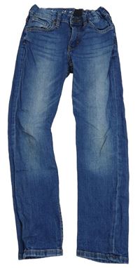 Modré super stretch skinny fit rifle zn. H&M
