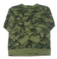 Khaki-černá army mikina George