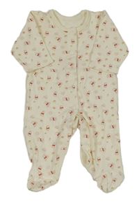 Smetanový overal s Pú Disney