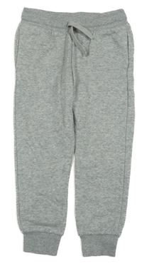 Šedé melírované tepláky H&M