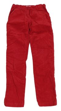 Červené chino manšestráky REVIEW