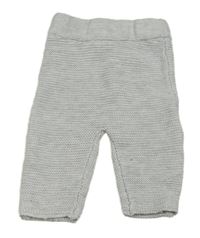 Světlešedé pletené tepláky Matalan