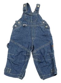 Modré laclové rifle H&M