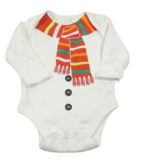 Bílé body se šálou F&F