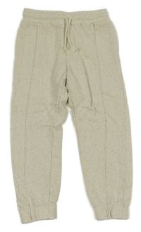 Světlešedé melírované tepláky H&M