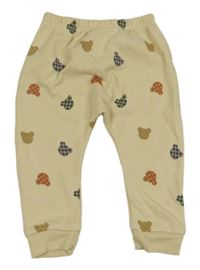 Béžové tepláky s medvědy Next