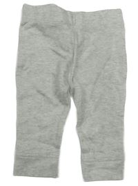 Světlešedé melírované lehké tepláky