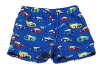 Safírové plážové kraťasy s auty Mayoral