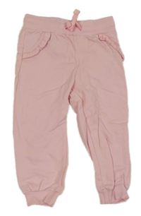 Růžové tepláky s volánky So Cute