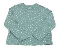 Zelené puntíkaté triko M&S