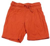 Červené bavlněné kraťasy Primark