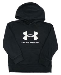 Černá mikina s logem a kapucí Under Armour