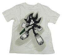 Bílé tričko se Shadowem - Sonic H&M