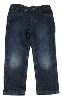 Tmavomodré straght rifle Denim Co.