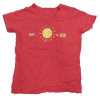 Růžové tričko se sluníčkem Impidimpi