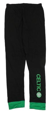 Černé pyžamové kalhoty s nápisem - Celtic