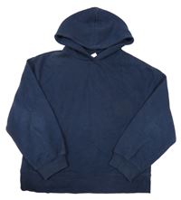 Tmavomodrá mikina s kapucí Zara