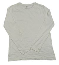Bílé triko H&M
