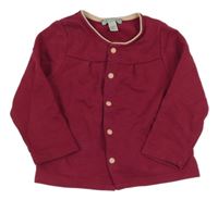 Fuchsiová propínací mikina Obaibi