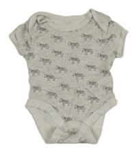 Světlešedé body se zebrami Primark