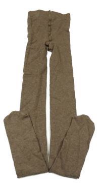 Hnědé punčocháče H&M