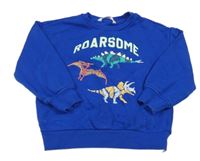 Tmavomodrá mikina s diny M&S