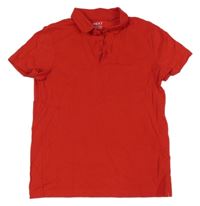 Červené polo tričko Next