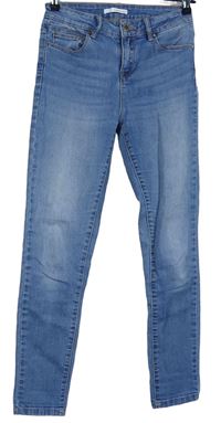 Dámské světlemodré skinny rifle Camaieu 
