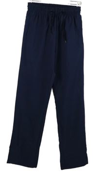 Dámské tmavomodré šusťákové outdoorové kalhoty Crivit 