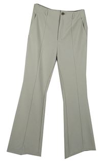 Dámské béžové zvonové kalhoty GU 