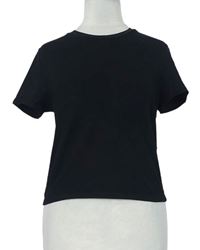 Dámské černé crop tričko Primark 