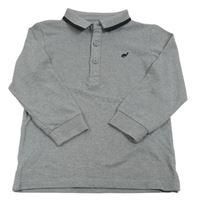 Šedé polo triko Matalan