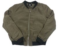 Khaki šusťákový jarní bomber New Look