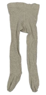 Světlebéžové melírované punčocháče H&M