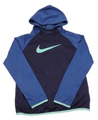 Lilkovo modrá thermo mikina s kapucí Nike