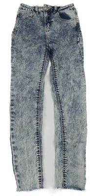 Modré plísňové skinny rifle George