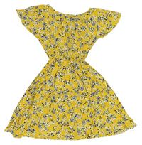Žluté šaty s kytičkami John Lewis