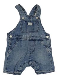 Světlemodré riflové laclové kraťasy H&M