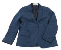 Tmavomodré slavnostní sako H&M