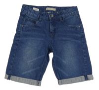 Modré riflové kraťasy Pocopiano 