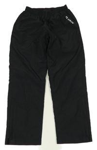 Černé šusťákové podšité kalhoty FZ Forza
