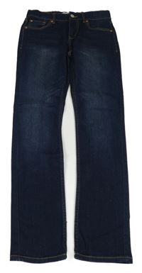 Tmavomodré slim rifle Levi´s 