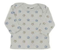 Bílé triko s hvězdičkami Ergee