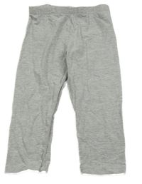 Šedé melírované capri legíny H&M