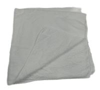 Bílá froté zavinovací osuška s kapucí