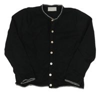 Černý propínací crop svetr Matalan